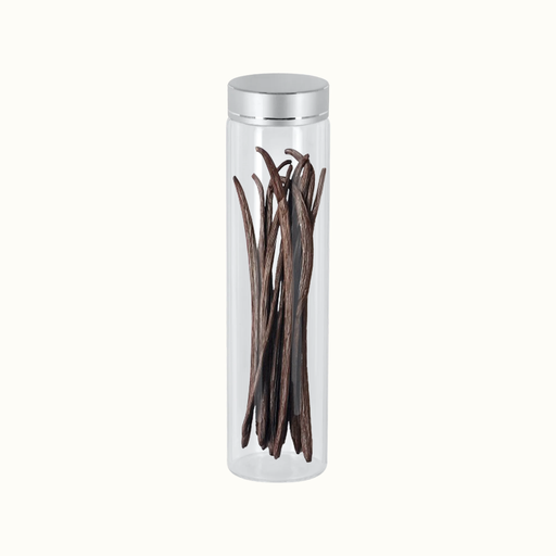 [VAN-IC-BA17-1B21-83g] PLANI, Premium Vanilla - Whole Bean, "Indonesia Centrum", Indonesia, Best Premium Vanilla, 17cm (1x Bottle 21pcs (83g))
